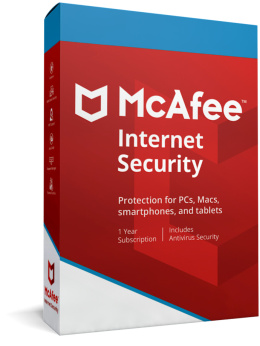 McAfee Internet Security 1 PC/1 rok - klucz aktywacyjny (Key)